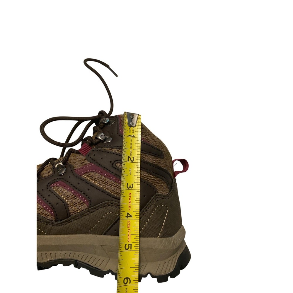 ⁠NEW Northside Croswell Mid WP Women 7 Brown Wine Waterproof Hiking Boots NIB - Picture 6 of 10